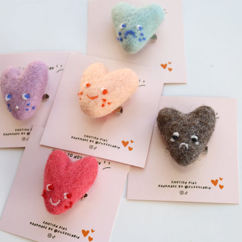 Handmade Emotion Pin