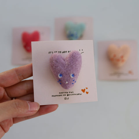 Handmade Emotion Pin