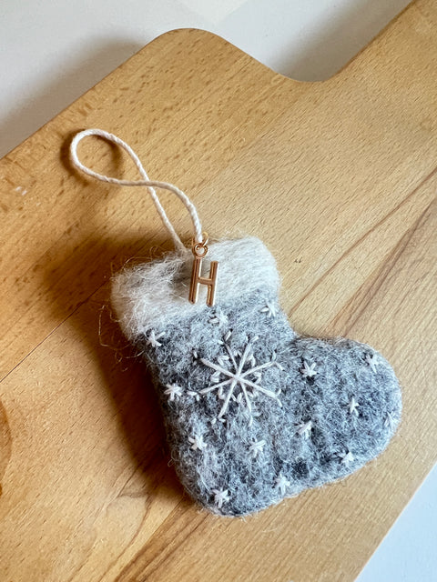 Felted Mini Socks Ornaments