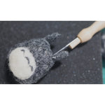 Load image into Gallery viewer, Felted Mini Totoro Vase kit
