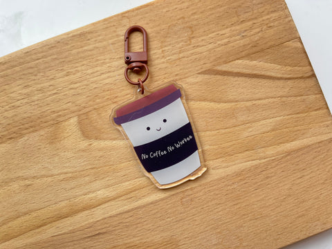 Acrylic Veggies and fruit keychain