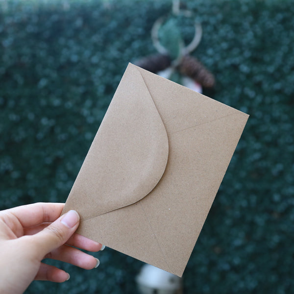 Felt Red Christmas tree Card