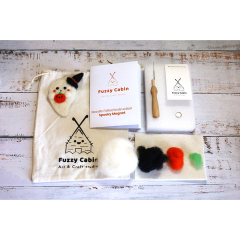 Felted Spooky Magnet Kit