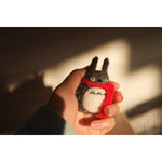 Load image into Gallery viewer, Felted Mini Totoro Vase kit
