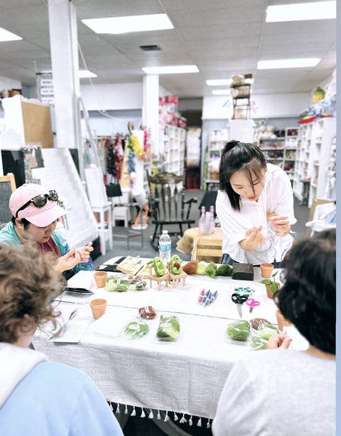 Needle Felting Scent Plant and DIY Pot Workshop (August 17th)
