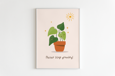 Never Stop Growing