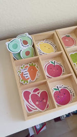 Load and play video in Gallery viewer, Fruit Vinyl Sticker |  One apple a day! | Apple | fruit series
