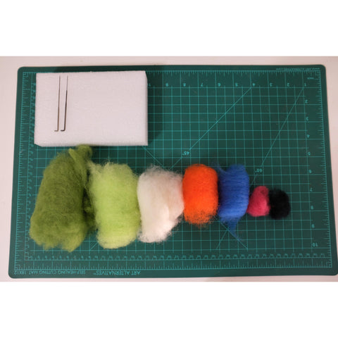 Felted Broccoli and Mushroom Kit