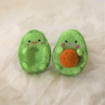 Load image into Gallery viewer, Felted Avocado Couple Kit (Large Kit)
