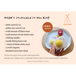 Load image into Gallery viewer, Felted Double Egg Kit
