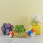 Load image into Gallery viewer, Felted Broccoli and Mushroom Kit
