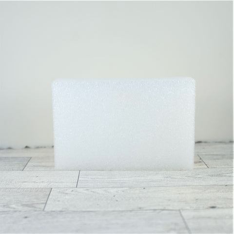 white foam pad 15cm x 10cm